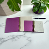 Lovely lavender textured journals