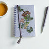 Bouquets and butterflies mid-sized spiral journal